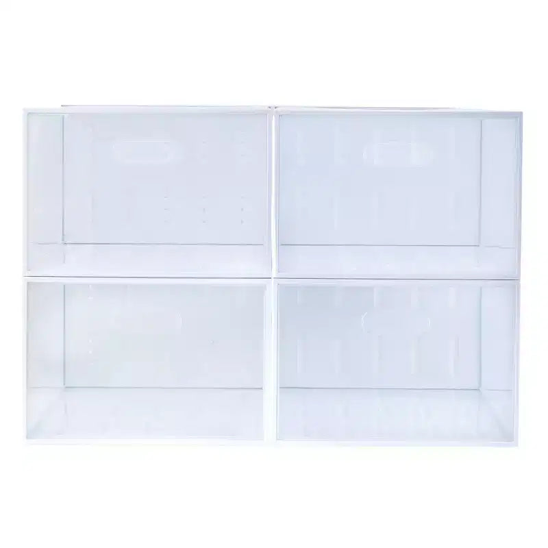 4pk XL Shoe Storage Box