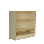 Bibliothèque enfant à 2 étagères de 30 pouces Factory Direct Partners, stratifié bois d'érable amande, blanc cassé
