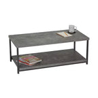Jamestown Rectangular Coffee Table with Storage Shelf