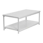 Jamestown Rectangular Coffee Table with Storage Shelf