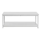 Jamestown Rectangular Coffee Table with Storage Shelf