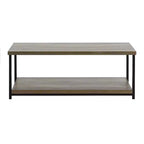 Jamestown Rectangular Coffee Table with Storage Shelf