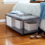 Jamestown Rectangular Coffee Table with Storage Shelf