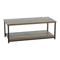 Jamestown Rectangular Coffee Table with Storage Shelf