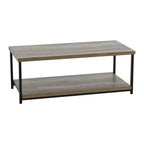 Jamestown Rectangular Coffee Table with Storage Shelf