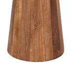 Table d'appoint ronde Christopher Knight Home Ember en bois de manguier, doré/naturel