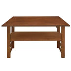 ModernLuxe Ensemble Table à Manger Extensible 5 Pièces pour 4 Personnes, Ensemble de Salle à Manger avec Abattants, Étagère de Rangement et 4 Chaises Rembourrées