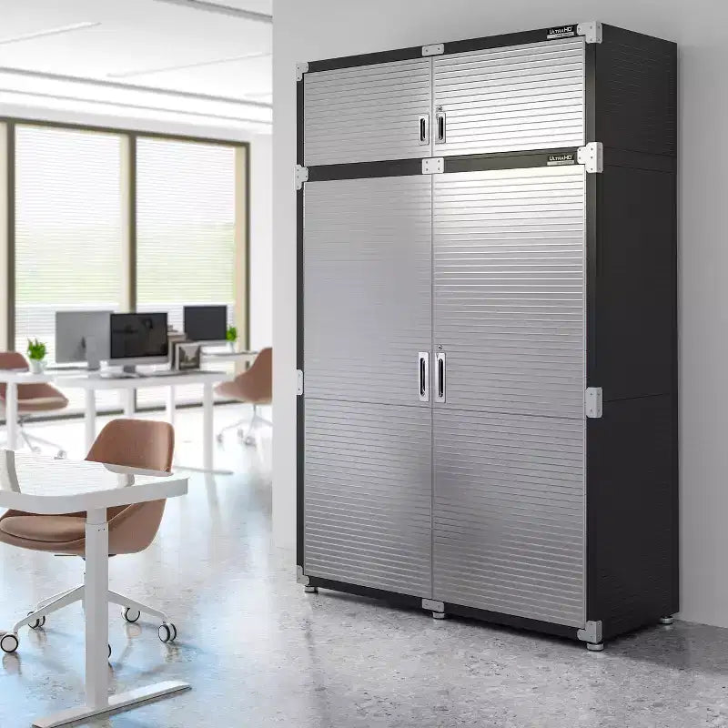 Armoire supérieure empilable extra-large Seville Classics UltraHD, 60 x 24 x 18,5