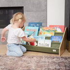 ZICOTO Étagère pour enfants Bibliothèque décorative pour chambres de bébés filles, garçons et salles de jeux Montessori