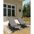 Ensemble de 2 fauteuils à bascule d'extérieur, fauteuil à bascule d'intérieur avec coussin rembourré, structure en métal et assise en rotin, pour jardin, cour, pelouse, terrasse