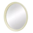 Miroir mural en bois de manguier de style décoratif de transition, 20x1,5, avec cadre en bois de manguier massif pour salle de bain