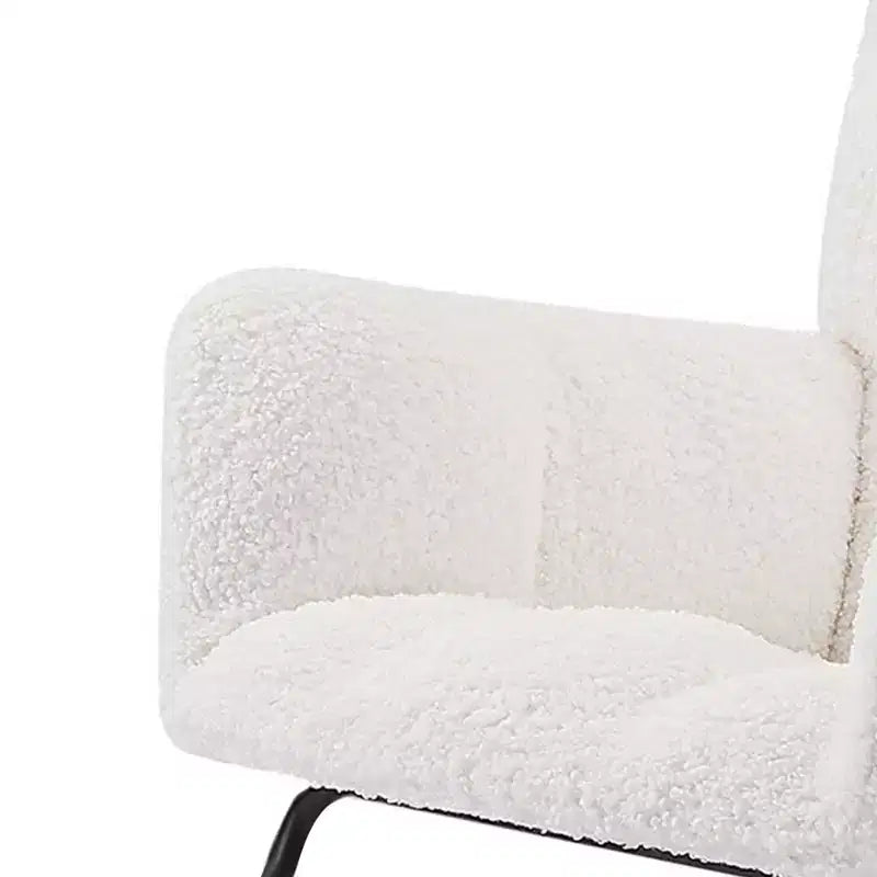 Okak Modern Glider Arm Chair,High Back Comfy Rocking Chair for Living Room,Office,Nursing,Reading
