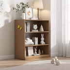 [79 cm | Style scandinave] Étagère de rangement sans porte à grain de bois (Solution de rangement ouverte minimaliste)
