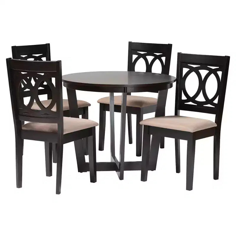 Kara Upholstered Dining Set