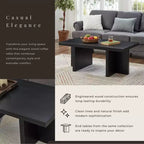 Table basse contemporaine Roundhill Furniture Mchome