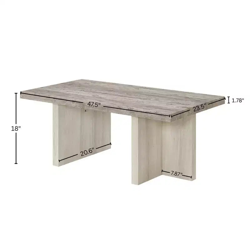 Table basse contemporaine Roundhill Furniture Mchome