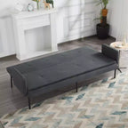Canapé-lit futon convertible MAYEERTY 74.8 avec dossier réglable sur 5 positions