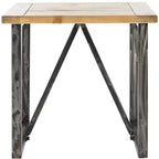 Chase End Table - AMH4127A - Natural - Safavieh Couture