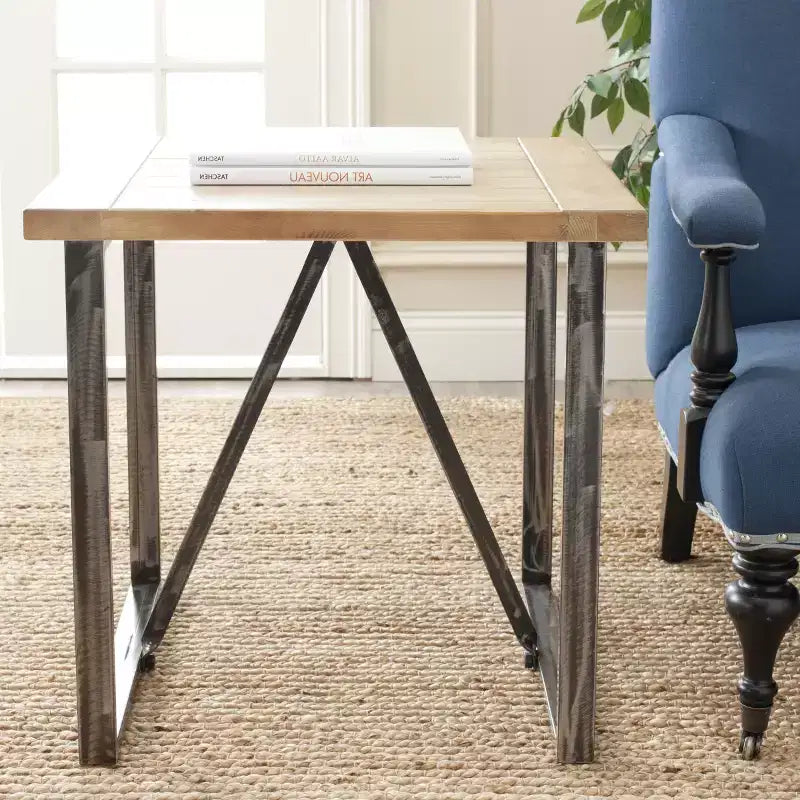 Table d'appoint Chase - AMH4127A - Naturel - Safavieh Couture