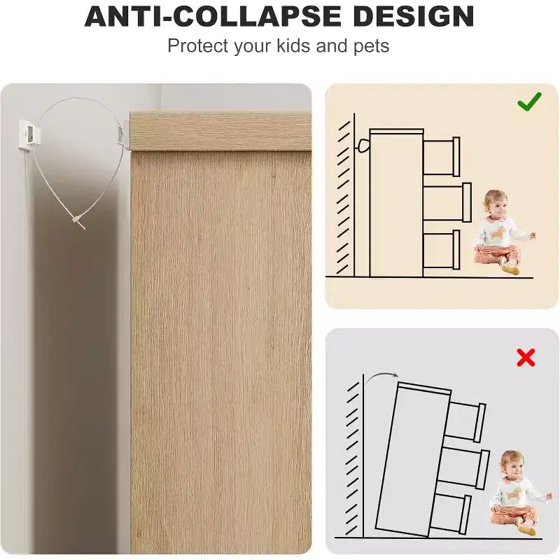 Commode 6 tiroirs pour chambre à coucher, commode en bois de 118,9 cm de large avec poignées encastrées, meuble de rangement pour vêtements, meuble TV pour couloir