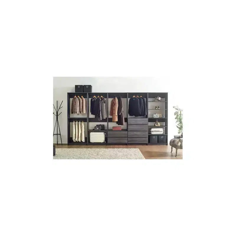 HomeStock Prosper Système de placard en bois autoportant type dressing