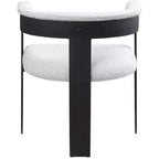 Meridian Furniture, Chaises de salle à manger Romeo Boucle (Lot de 2)
