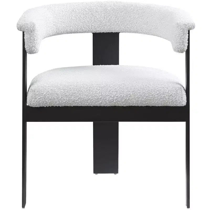 Meridian Furniture, Chaises de salle à manger Romeo Boucle (Lot de 2)