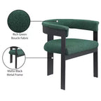 Meridian Furniture, Chaises de salle à manger Romeo Boucle (Lot de 2)