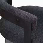 Meridian Furniture, Chaises de salle à manger Romeo Boucle (Lot de 2)