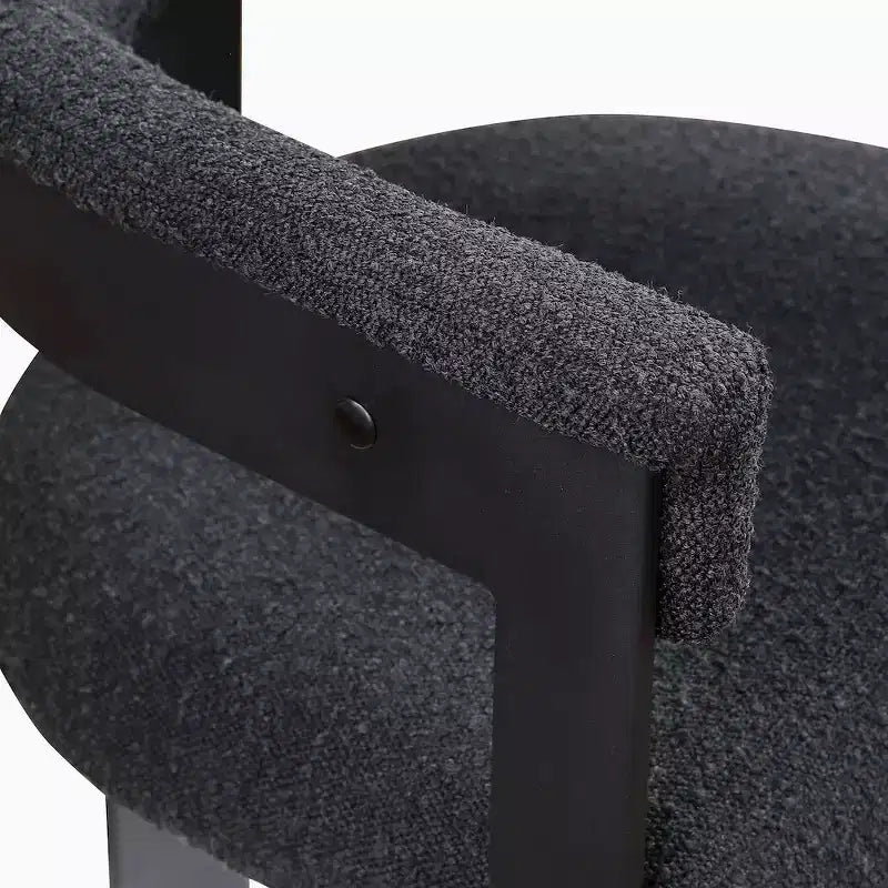 Meridian Furniture, Chaises de salle à manger Romeo Boucle (Lot de 2)