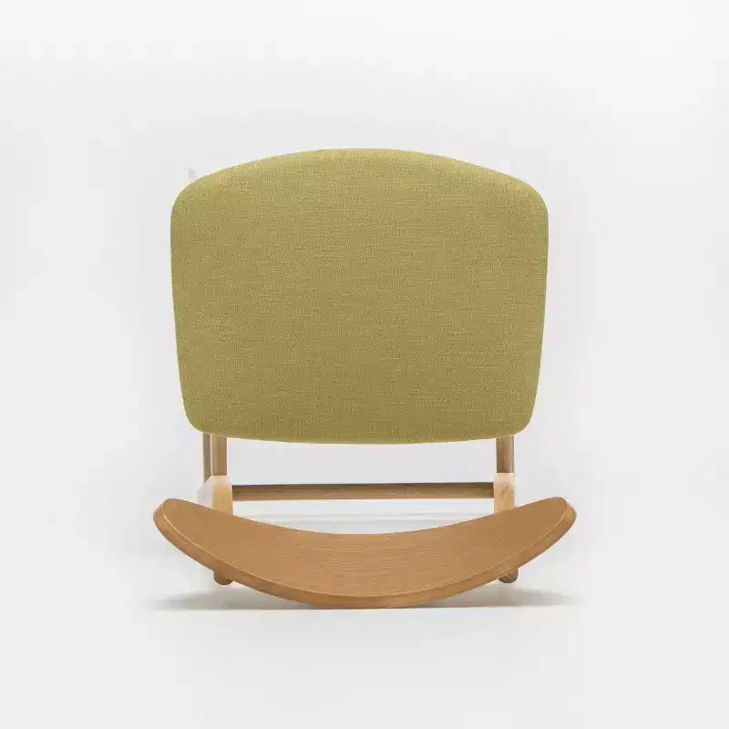 Tabouret de comptoir GDFStudio Cedric de 23,5 pouces en tissu et bois d'hévéa de style milieu de siècle (lot de 2)