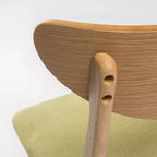 Tabouret de comptoir GDFStudio Cedric de 23,5 pouces en tissu et bois d'hévéa de style milieu de siècle (lot de 2)