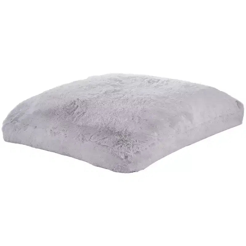 VEVOR Bean Bag Bed Chair, Convertible Chair from BeanBag to Lounge or Mattress, Bean Bag Chair Bed with Washable Cover for Adults, Grey(Queen Size)