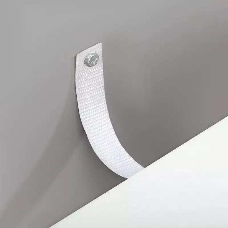 Commode Karl Home à 6 tiroirs en panneaux de particules blancs de 66 cm de large