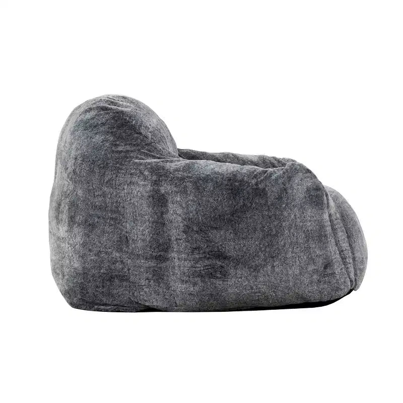 Pouf en mousse HomeStock Tore en fausse fourrure