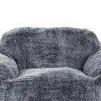 Pouf en mousse HomeStock Tore en fausse fourrure