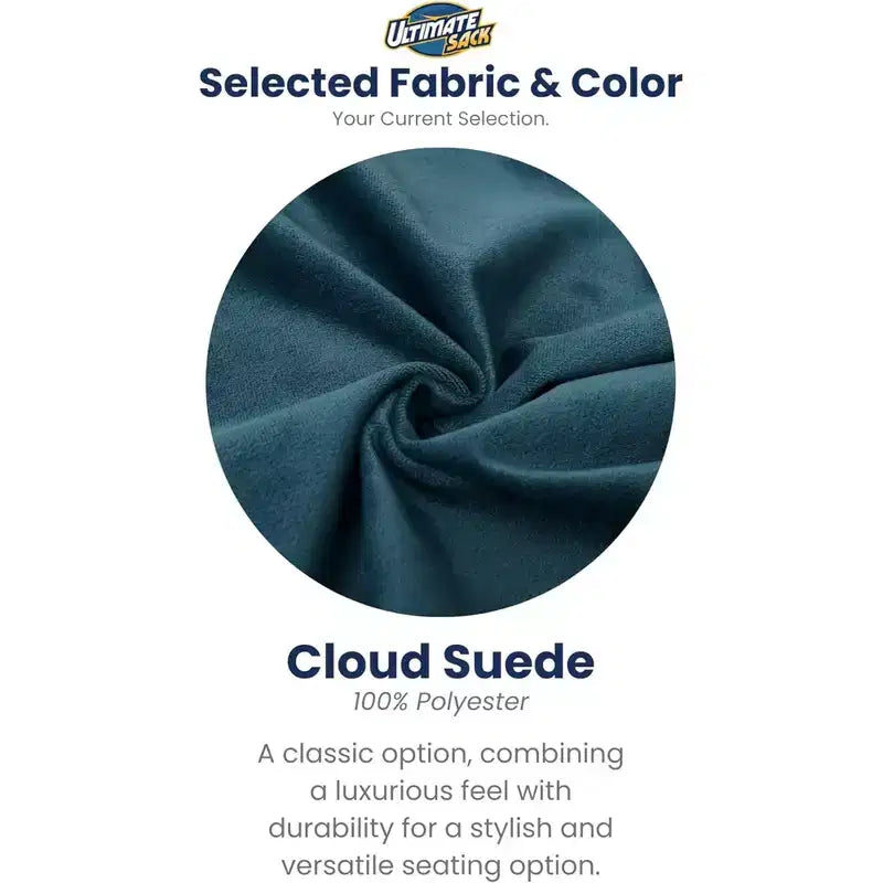 Pouf géant Ultimate Sack, chaise longue intérieure confortable et surdimensionnée