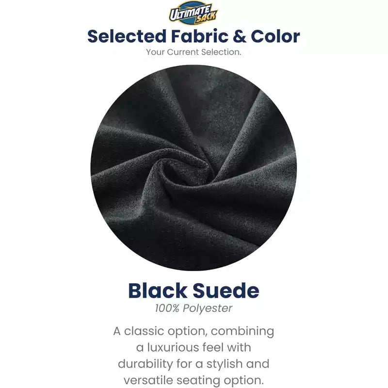 Pouf géant Ultimate Sack, chaise longue intérieure confortable et surdimensionnée