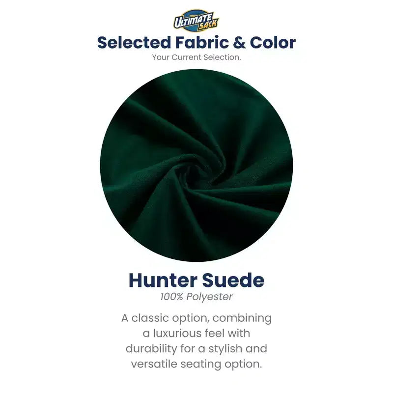 Pouf géant Ultimate Sack, chaise longue intérieure confortable et surdimensionnée