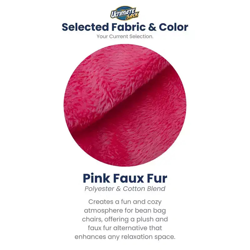 Pouf géant Ultimate Sack, chaise longue intérieure confortable et surdimensionnée