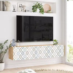Meuble TV HomeStock Meuble de rangement avec étagères et portes