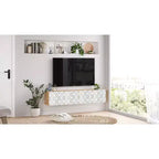 Meuble TV HomeStock Meuble de rangement avec étagères et portes
