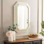 Miroir Zaira - 23.82 x 35.4 - MRR9009 - Blanc - Safavieh