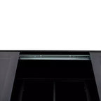 Table basse de rangement rectangulaire GDFStudio Kelsen Modern 39.37 avec plateau coulissant