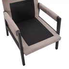 Fauteuil d'appoint en chenille Vatros, style Mid-Century Modern
