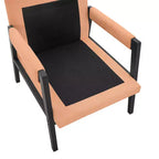 Fauteuil d'appoint en chenille Vatros, style Mid-Century Modern