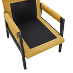 Fauteuil d'appoint en chenille Vatros, style Mid-Century Modern