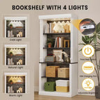 Meuble de cuisine avec éclairage LED et rangement suspendu, adapté aux salles à manger et salons.