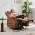 Recliner Chair, 360 Swivel Rocker Recliner Chair for Adults, for Living Room, Bedroom, Home