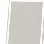 Miroir pleine longueur sans cadre HomeRoots 64 transparent éclairé autoportant et mural